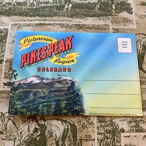 Vintage Packaged Pike’s Peak “Sunrise & Sunset” Post Cards